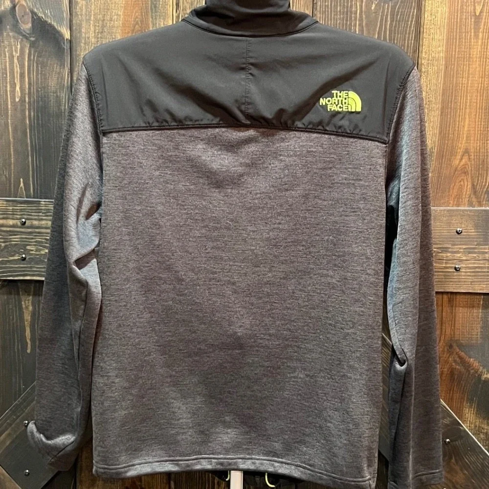 The North Face Black Norris Fleece Hybrid Jacket M Full Zip Outdoors Gorpcore